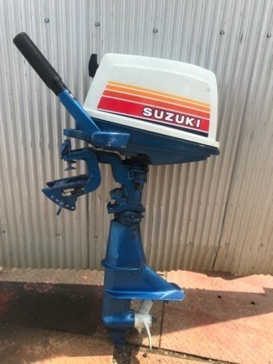 小型船舶船外機スズキDT5　5馬力　美品