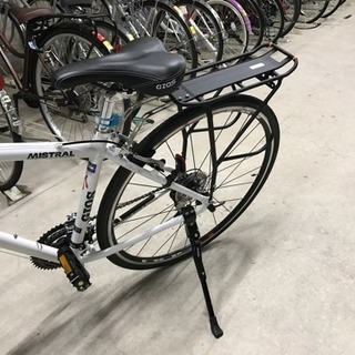 クロスバイク】GIOS mistral ジオス ミストラル 2017 荷台とスタンド付き