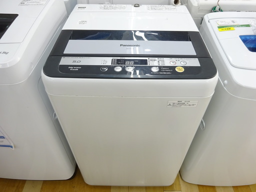 安心の6ヶ月保証付！2013年製Panasonicの5.0kg全自動洗濯機【トレファク　岸和田】