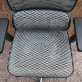 Ergohuman エルゴヒューマン ベーシック メッシュチェア ヘッドレスト付 グレー