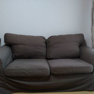 IKEAのソファ(ブラウン)【取引中】
