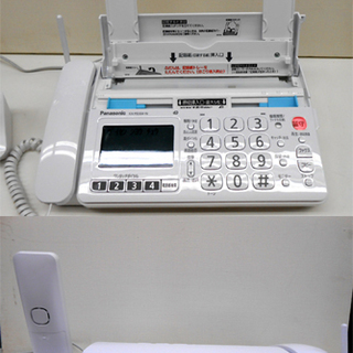 パナソニック おたっくす ファックス （子機１台付き）デジタルコードレス 普通紙ファクス  KX-PD304DL FAX ホワイト/白 panasonic 札幌市 清田区 平岡