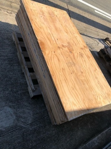 構造用合板 JAS規格 2級 30枚  中古品