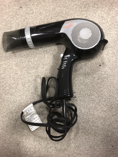 テスコム ヘアードライヤー ブラック TD121-K