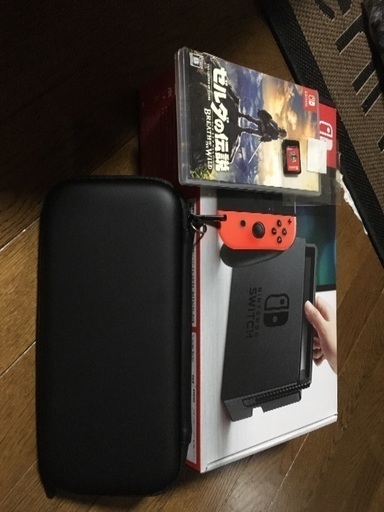 美品☆任天堂 Switch本体 カセットset