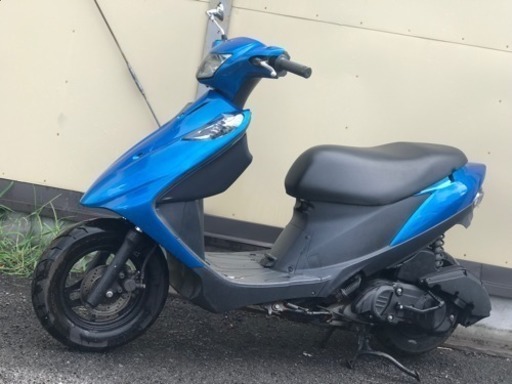 大人気車！ アドレスv125g   青 少カスタム LED 機関良好 通勤 通学 スクーター  バイク 小型 原付 即納 急ぎ