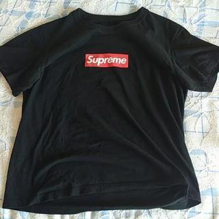 superme ボックスロゴ黒TシャツMサイズ