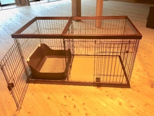 犬 ゲージ トイレ付