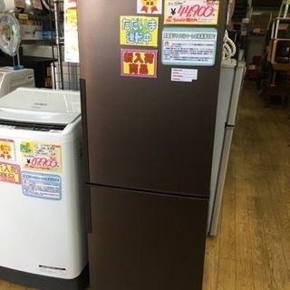2017年製 SHARP 271L冷蔵庫 型番SJ-PD27C-T