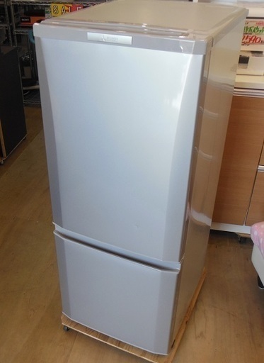 【販売終了しました。ありがとうございます。】MITSUBISHI　2ドア　冷凍冷蔵庫　MR-P15Y　2014年製　中古品