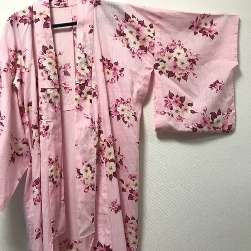 ブランド浴衣 八重桜 ピンク