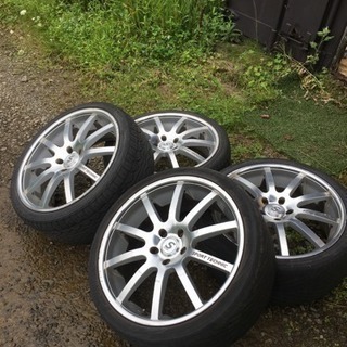 値下げ‼︎ SPORT TECHNIC アルミ ホイール 4本セット 現状品 歪みなし‼︎ 22インチ 値下げ‼︎ SPORT TECHNIC アルミ ホイール 4本セット 現状品 歪みなし