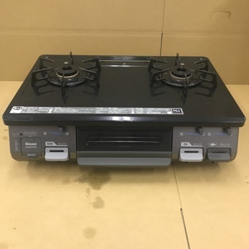 ガスコンロ Rinnai KGM64PBK