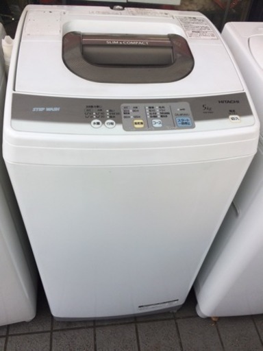 HITACHI☆5.0kg洗濯機☆2011年式☆NW-KB57