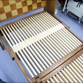 手稲リサイクル 美品 会津松本 匠 極上品 桐 スライド ベッド シングル 手作り/ハンドメイド品 ￥35,000-
