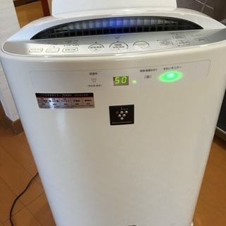空気清浄機（加湿機能付き）2000円！