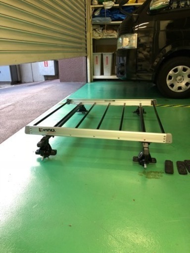 日産セレナc27 Innoキャリア ラックセット ピットまん 中央のキャリア ラックの中古あげます 譲ります ジモティーで不用品の処分