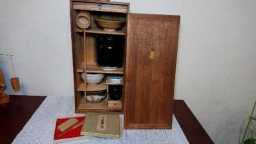 茶道具一式 桐箱入りセット 陶磁器茶碗