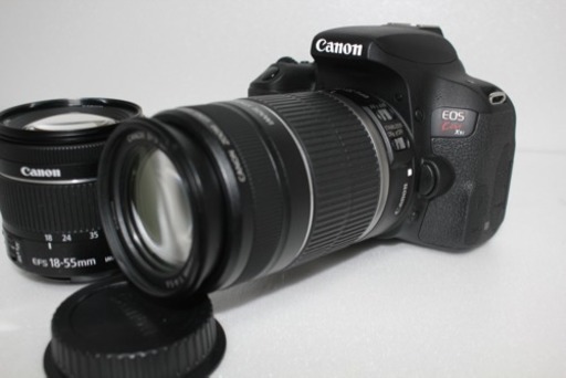 デジタル一眼 canon kiss x9i EF-S18-55mm/EF-S55-250mm