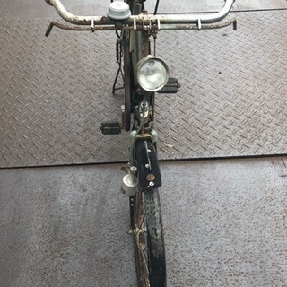 昔の自転車