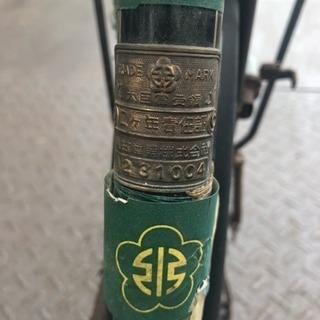 昔の自転車