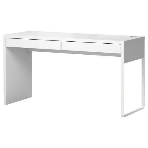 IKEA コンピューターデスク　白/ホワイト 142cm  ３ヶ月のみ使用美品