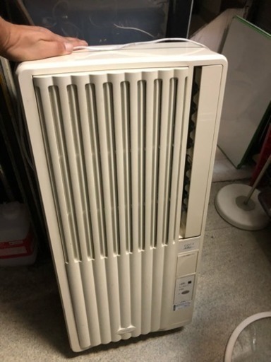 コイズミ窓エアコン 枠 リモコン付き