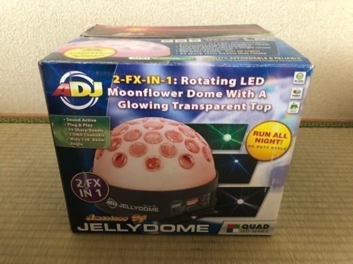 新品未開封 ミラーボール照明 エフェクト JELLYDOME アメリカンDJ