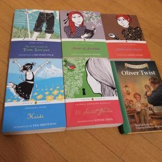 英語文学‼️6冊セット　トム・ソーヤの冒険　アンの青春　アンの愛...