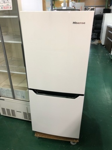 ハイセンス 2017年製 2ドア冷蔵庫 HR-D1301 130L デザイン家電 中古