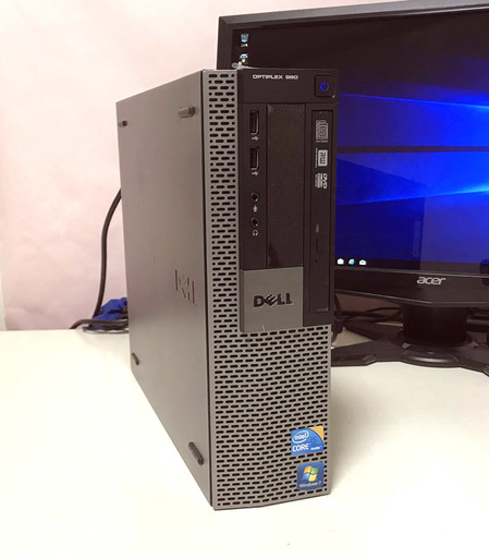 新品 1TB HDD 快速 Optplex 980 SFF corei5 8GB デュアルディスプレイ対応