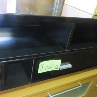 テレビ台　黒　120×40×41cm