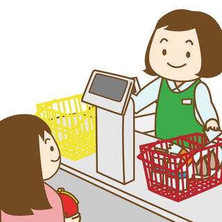 【柿生】スーパーの遅番レジスタッフ大募集！
