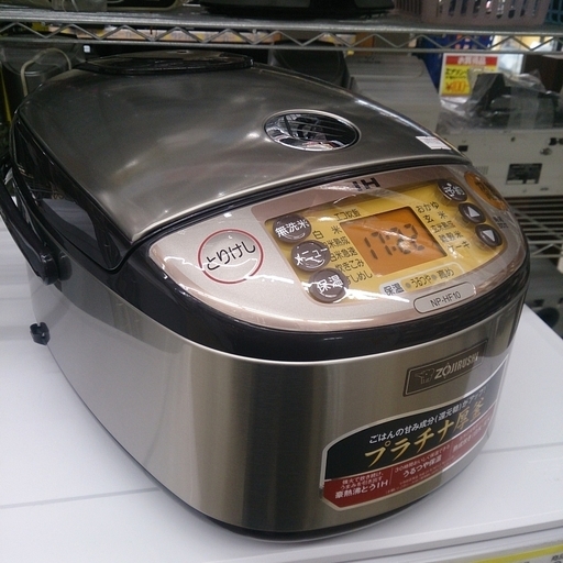 2017年製 象印 IH 5.5合 炊飯器 NP-HF10 数回のみ使用 福岡 糸島 唐津 822-10