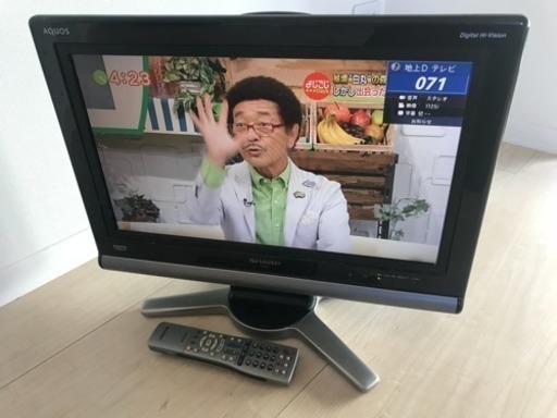 Aquos 型 08年製 液晶テレビ Lc d10 シャープ Sharp 板橋区 はるくん 板橋のテレビ 液晶テレビ の中古あげます 譲ります ジモティーで不用品の処分