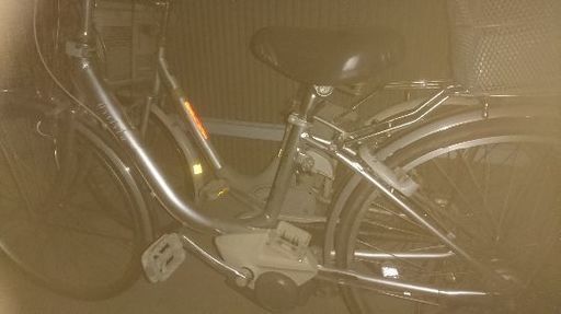 電動自転車ブリジストンASISTAシルバー