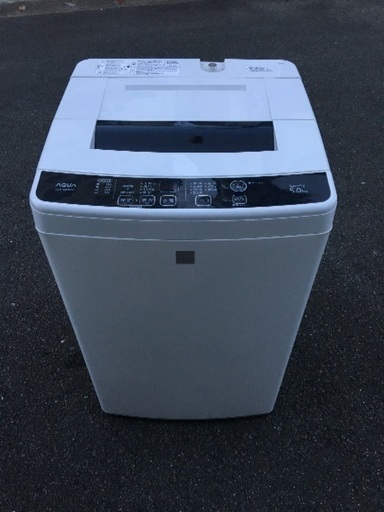 【取付無料‼️】アクア 5.0kg 洗濯機 AQW-S5E3