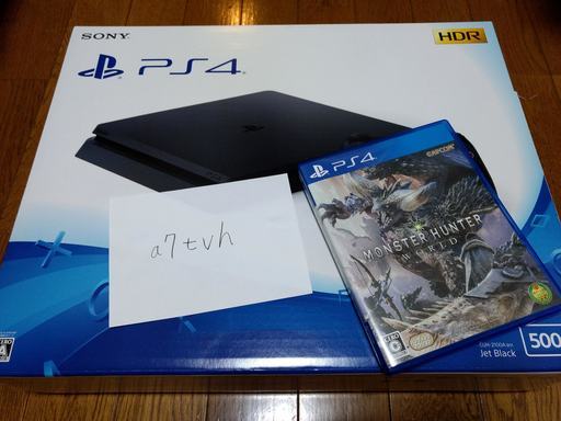PS4プレステ4\u0026モンハンCD