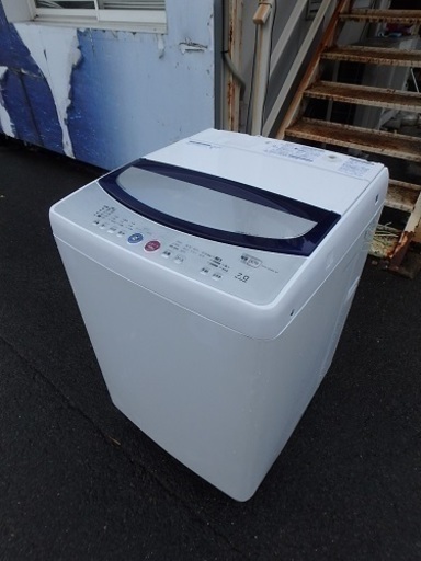 簡易清掃済み☆2009年製☆　SHARP★全自動洗濯機★7.0㎏★ES-FG70H-A