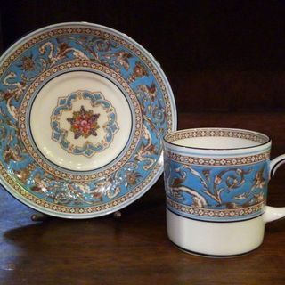 Wedgwood ボーンチャイナ フロレンティーン ターコイズ コレクション