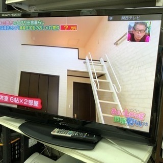 SHARP 液晶テレビ LC-40V5 2011年製 動作品 ☆ 4B68D-1
