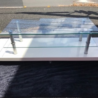 強化ガラス  サイドボード ローテーブル