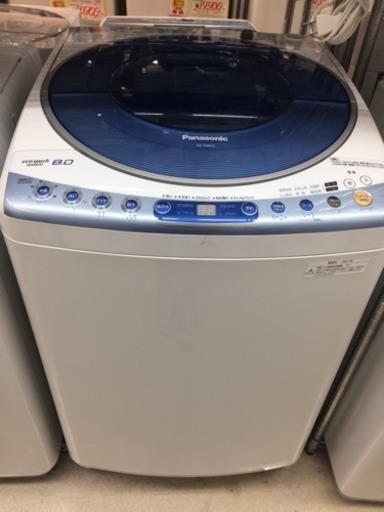 Panasonic★2011年式★8.0kg洗濯機 NA-FS80H2