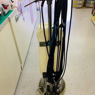 ムサシ１２インチ高速　ポリッシャー　ＣＣＰ１２０Ｈ　タンク付き【リライズ野田愛宕店】【引取限定】【中古品】１点限り早い者勝ち！