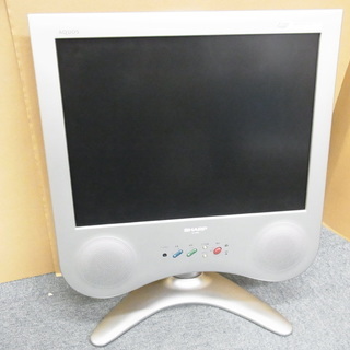 中古 シャープ 液晶テレビ LC-20C1 モニター リモコン付属