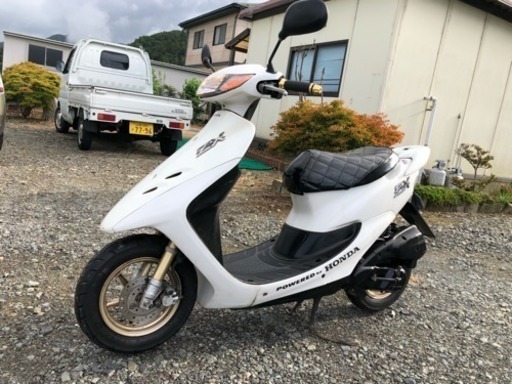ホンダ　ライブディオZX　AF３５ 人気のパールホワイト 金ホイール　実働車