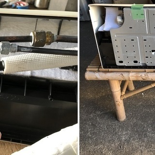 S822a　ｻﾝﾖｰｴｱｺﾝ　2007年製　8畳用　取付工事費込　10km圏内出張費無料