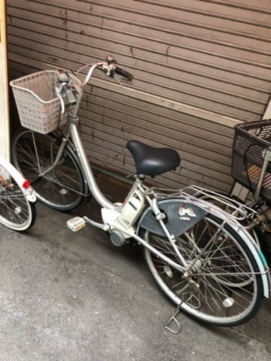値下げーキ新品交換 ヤマハ PAS 電動アシスト自転車 充電器付き