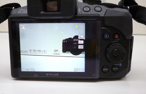 OLYMPUS 光学50倍ズーム SP-100EE コンパクトデジタルカメラ