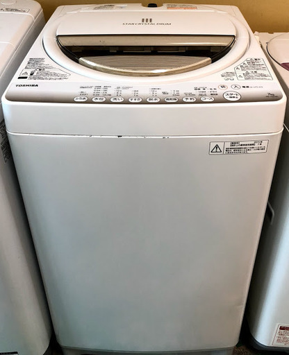 【送料無料・設置無料サービス有り】洗濯機 2015年製 TOSHIBA AW-7G2 中古